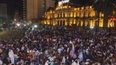 Tucum�n sali� a las calles a gritar por Argentina