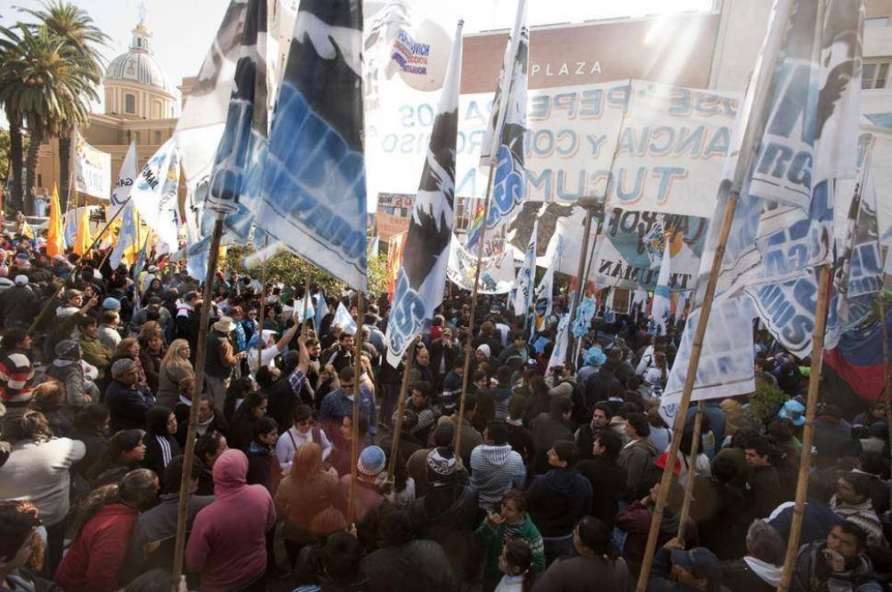 Los dirigentes fueron los due�os de la plaza