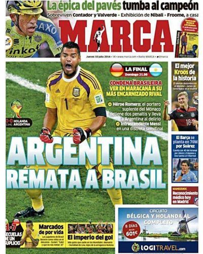 Brasil desaf�a: 