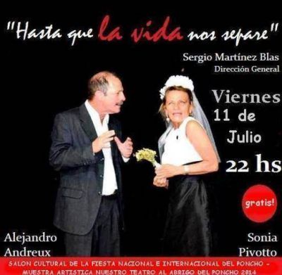 Este viernes, comienza el ciclo �Teatro al abrigo del Poncho�