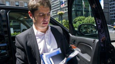 Kicillof dise�a la oferta final sorprendido por la llegada de representantes de los holdouts