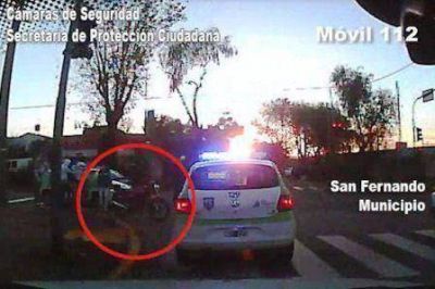 Dos �Motochorros� armados, fueron detenidos en San Fernando 