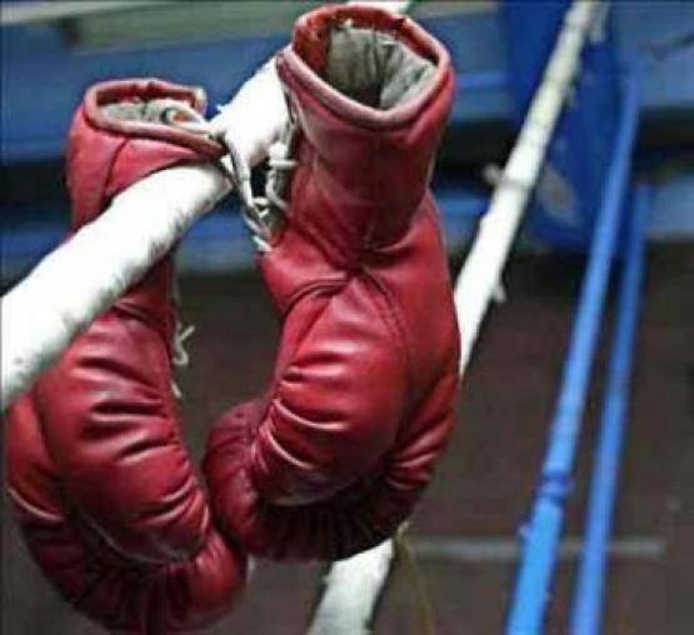 Festival de boxeo en Los Antiguos