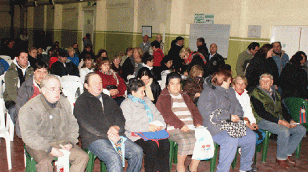 Se realiza un relevamiento de los vecinos que perciben pensiones por discapacidad 