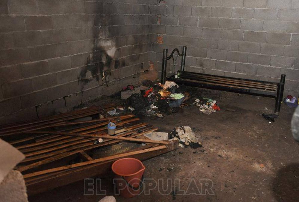 P�rdidas totales en el incendio de una vivienda