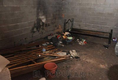 P�rdidas totales en el incendio de una vivienda