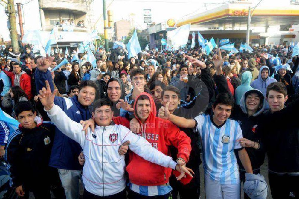 Montar�n un operativo para ordenar los festejos post partido