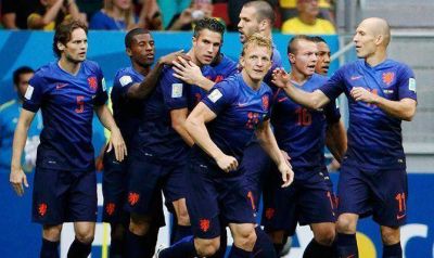 Holanda, tercero: le dio otro golpe a Brasil
