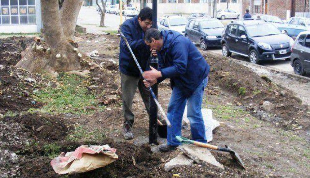 Avanzan las obras de mejoras en la Escuela 5