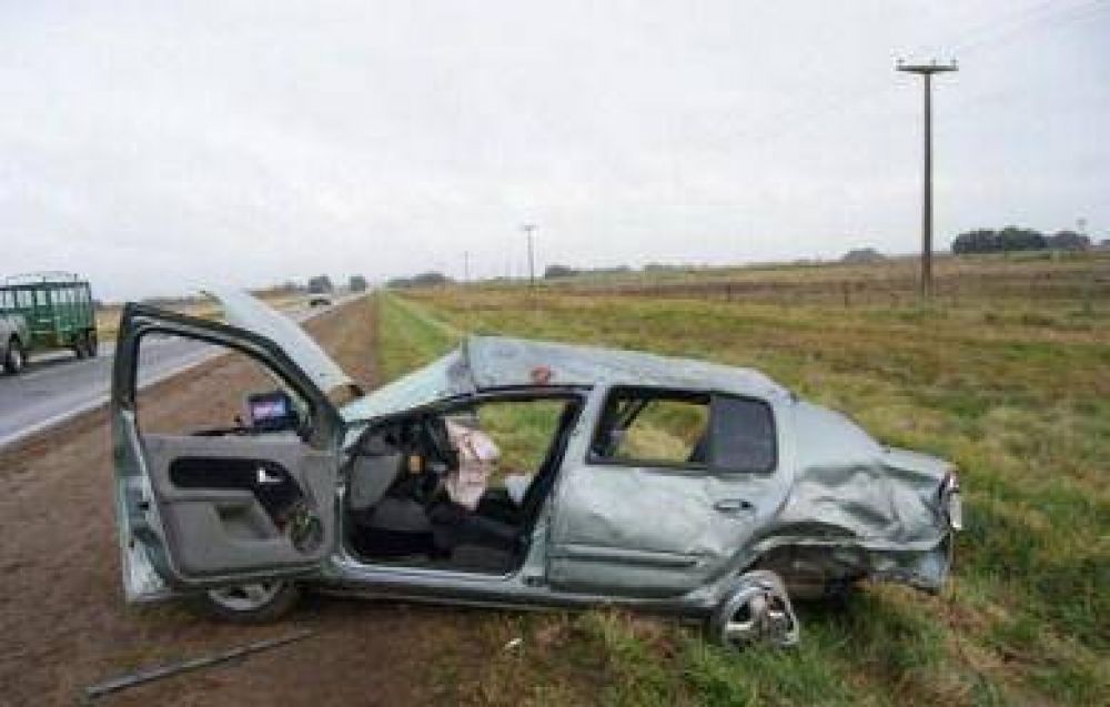 Accidente fatal en ruta 226; luego de una colisi�n entre veh�culos un marplatense perdi� la vida