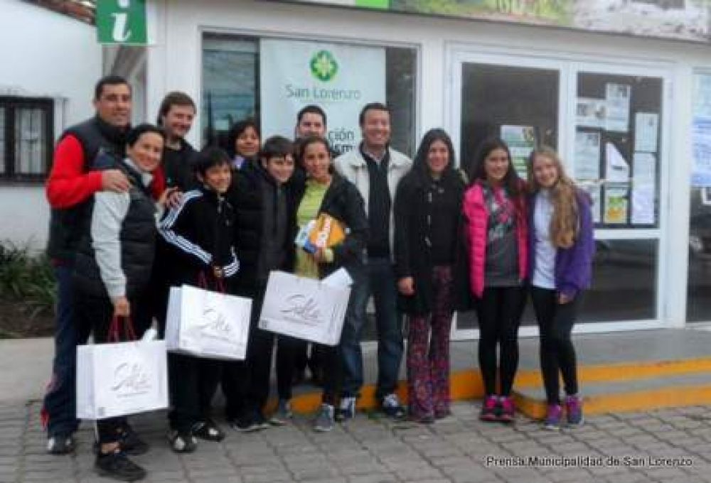 San Lorenzo recibi� a sus primeros turistas