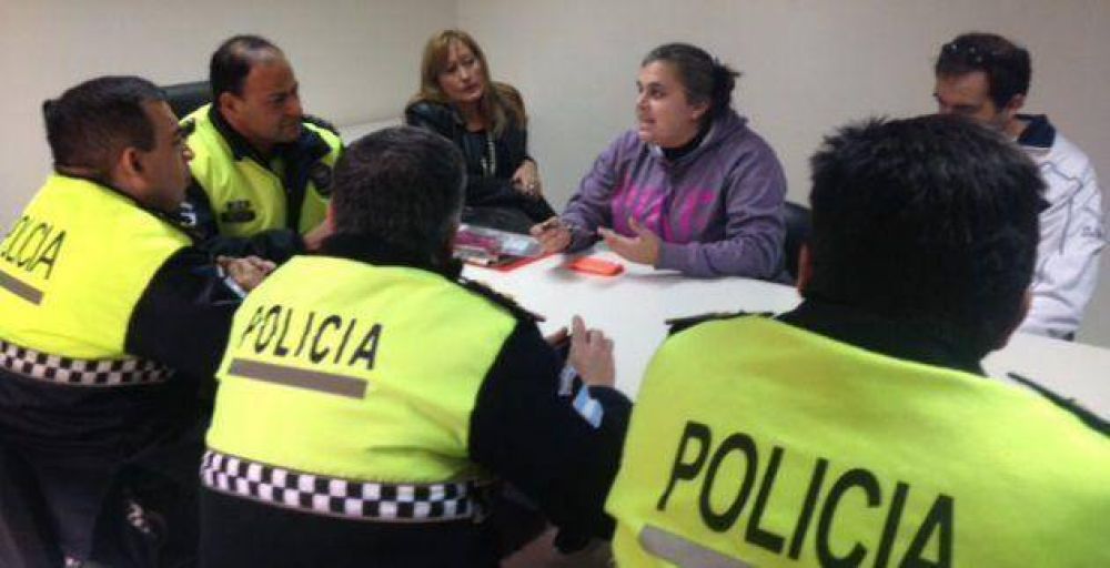 La Polic�a se reuni� con comerciantes para reforzar la seguridad en el microcentro