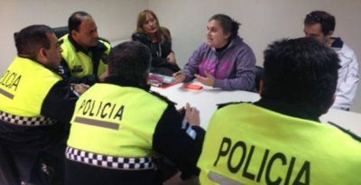 La Polic�a se reuni� con comerciantes para reforzar la seguridad en el microcentro