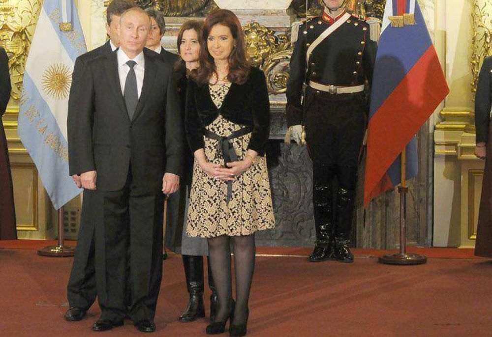 Reuni�n entre la Presidenta y Putin con la atenci�n puesta en los fondos buitre