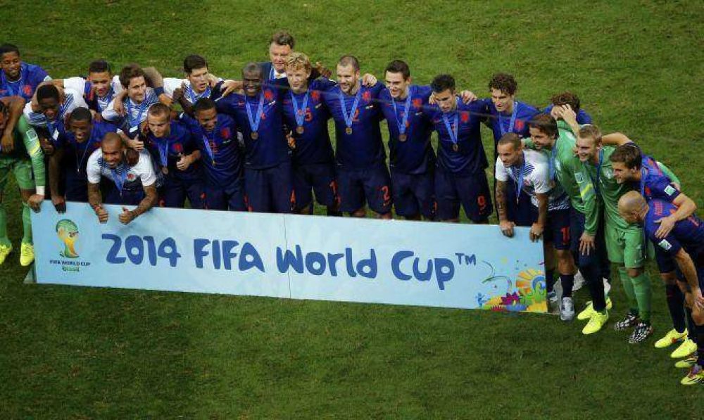 Holanda, tercero: le dio otro golpe a Brasil