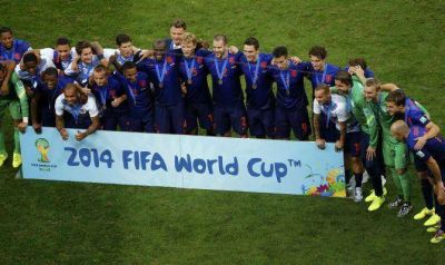 Holanda, tercero: le dio otro golpe a Brasil