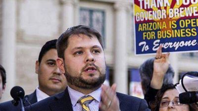 El ex marine de origen colombiano que busca ser congresista de EEUU