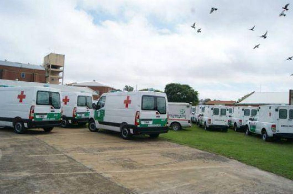 Con reclamos hospitalarios de fondo entregar�n ambulancias