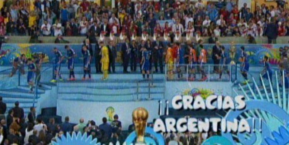 Argentina subcampen: La final tuvo un pico de 44 de rating