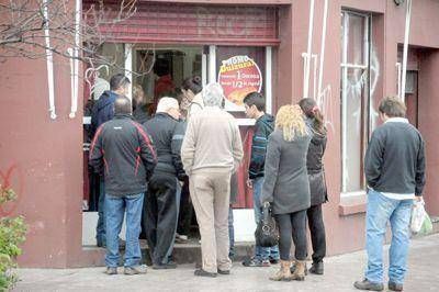 Los marplatenses vivieron desde temprano una jornada distinta