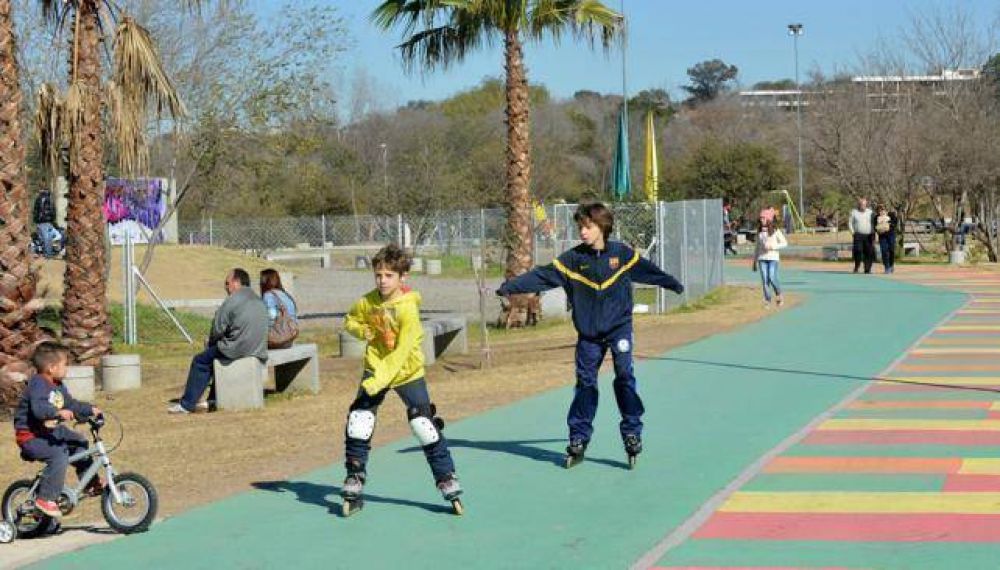 El Parque del Kempes ya convoca multitudes