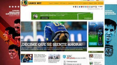 A�n cuando se despidi� del Mundial con una goleada, Brasil se r�e de Argentina