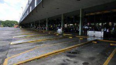 UTA anunci� paro de micros de larga distancia