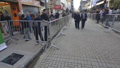 La peatonal San Mart�n ya es cuartetera
