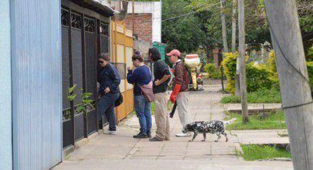 Dengue: Acciones de prevenci�n en barrios 7 de Noviembre, San Cayetano e Yrigoyen