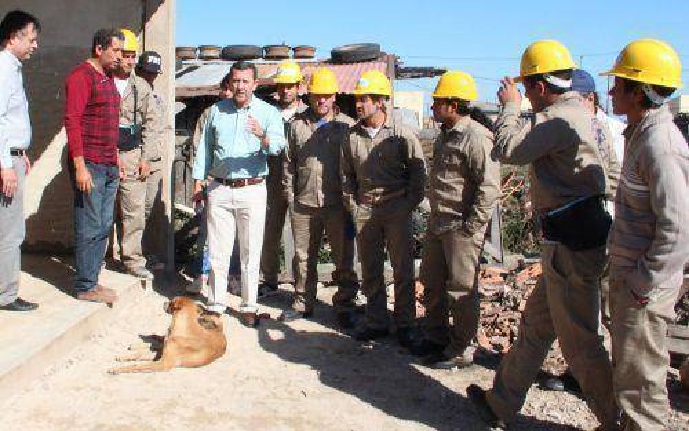 Trabajan en la refacci�n integral de un renovado Centro de Desarrollo Comunitario