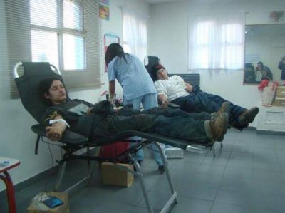 Se realiz� campa�a de donaci�n de sangre