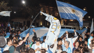 Chivilcoy sali� a festejar el Subcampeonato del Mundial 