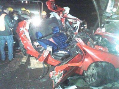 Tres veh�culos se accidentaron en Ruta 226 camino a Bol�var