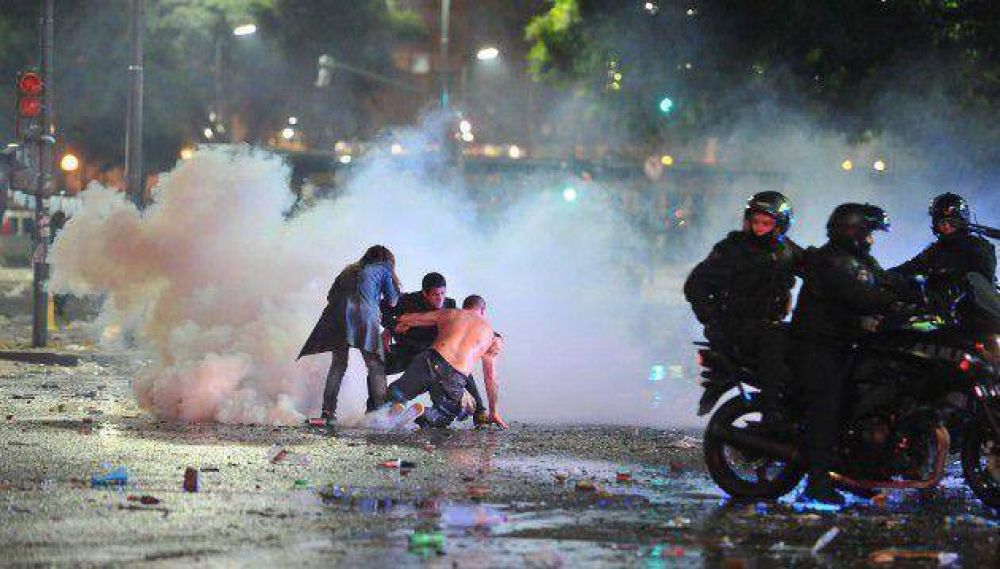 Liberaron a la mayor�a de los detenidos en el Obelisco