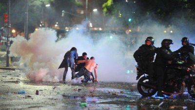 Liberaron a la mayor�a de los detenidos en el Obelisco
