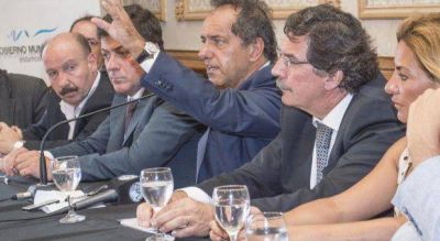 Reuni�n de Scioli con Sileoni para aplicar jornada extendida en escuelas primarias bonaerenses