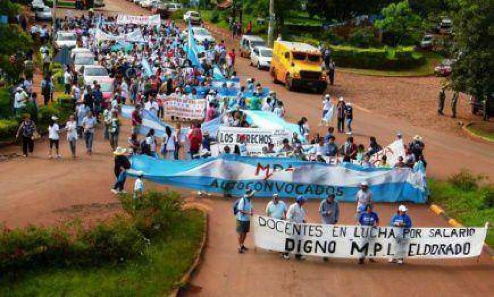 Jard�n Am�rica: El MPL convoca a marcha y concentraci�n 