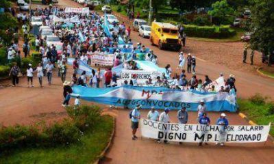 Jard�n Am�rica: El MPL convoca a marcha y concentraci�n 