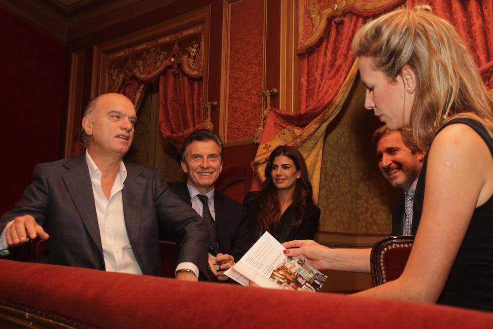 Mauricio Macri asisti� al concierto de homenaje a An�bal Troilo en el Teatro Col�n