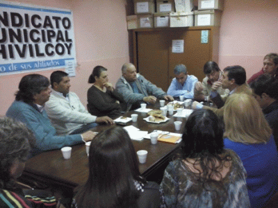 Reuni�n de la Multisectorial con m�dicos cirujanos por conflicto con IOMA