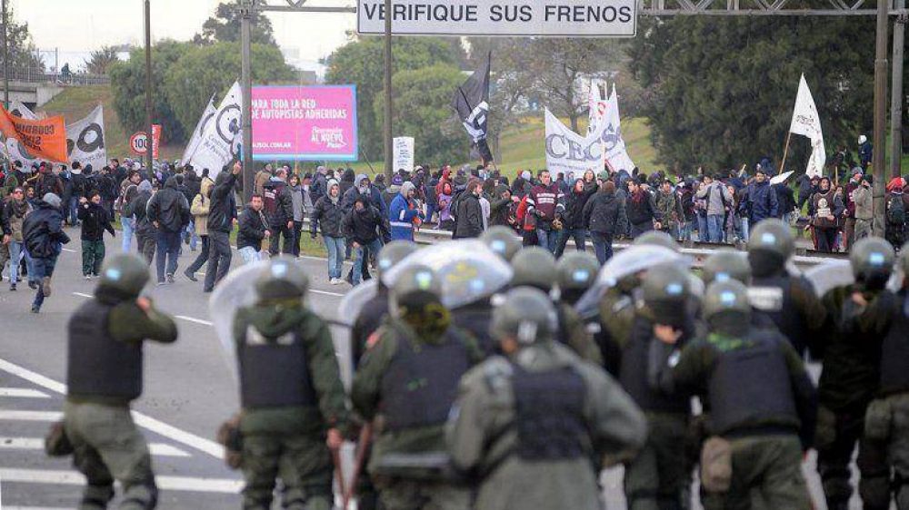 Volvieron las protestas a la Panamericana y hay tensi�n