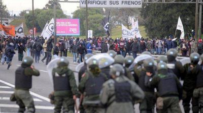 Volvieron las protestas a la Panamericana y hay tensi�n