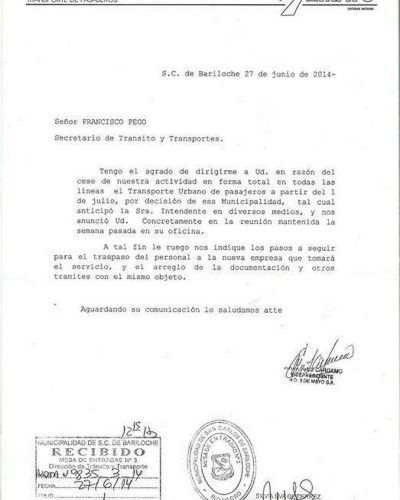 Confirman que el municipio ten�a conocimiento previo de la salida de 3 de Mayo