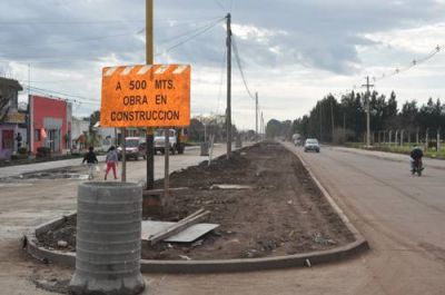 En agosto estar�a terminada la obra de calle Bogado: tres a�os y cinco meses despu�s del anuncio de la Presidenta