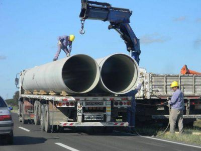 Segundo acueducto: afirman que se construy� m�s del 60 % entre Barranqueras y S�enz Pe�a
