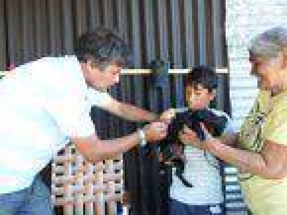 Programa de vacunaci�n a mascotas de familias reubicadas
