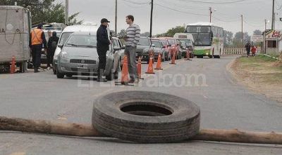 Se normaliz� el tr�nsito en la Ruta 1