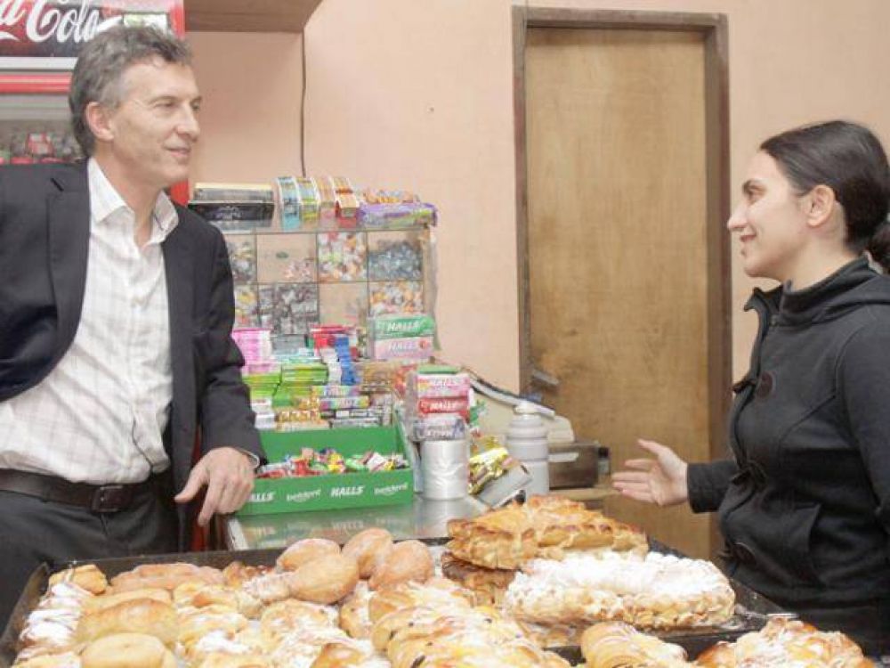Mauricio Macri, de recorrida