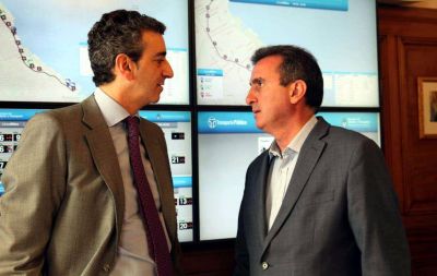 Con la mira en 2015: P�rez se volvi� a reunir con Randazzo