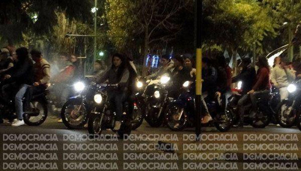 118 d�as despu�s, se termin� de desgrabar la audiencia por las picadas de motos